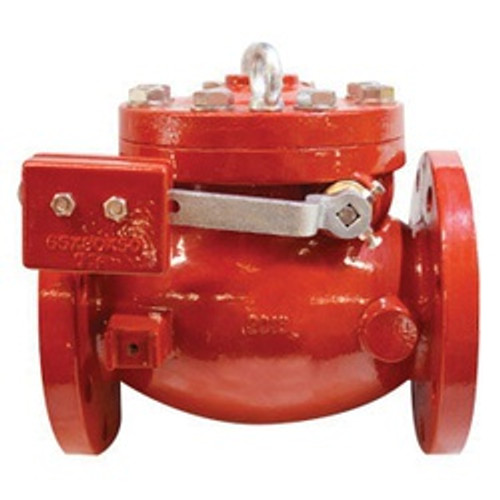 Midland Industries 962012LW Swing Check Valve with Outside L/W, 12 in Nominal, Flanged, Ductile Iron Body (Qty. 1) Midland Industries 962012LW Swing Check Valve with Outside L/W, 12 in Nominal, Flanged, Ductile Iron Body (Qty. 1)