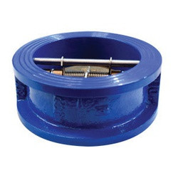 Midland Industries 963002 Double Door Wafer Check Valve, 2-in Nominal, Ductile Iron Body, Import (Qty. 1)