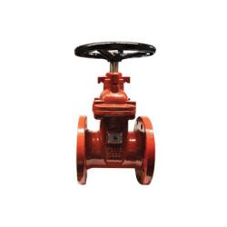 Midland Industries 9600FL16 Resilient Seated Gate Valve, 16 in Nominal, Flanged x Flanged, 300 psi Pressure (Qty. 1)