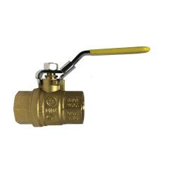 Midland Industries 940177 Ball Valve, 1-1/2 in Nominal, FNPT x FNPT, 600 psi WOG Pressure, -22 to 302 deg F (Qty. 1)