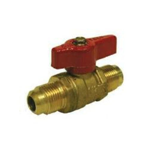 Midland Industries 943345 Gas Ball Valve, 5/8 in Nominal, Flared x Flared, 125 psi Pressure, 32 to 149 deg F (Qty. 1) Midland Industries 943345 Gas Ball Valve, 5/8 in Nominal, Flared x Flared, 125 psi Pressure, 32 to 149 deg F (Qty. 1)