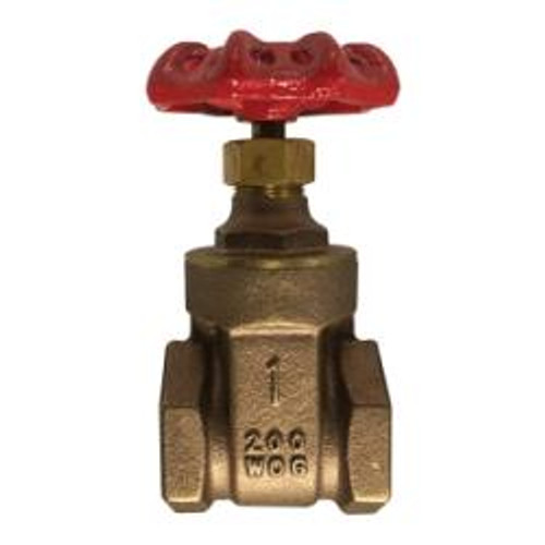 Midland Industries 940134 Gate Valve, 1 in Nominal, FIP x FIP, 200 psi WOG Pressure, 32 to 320 deg F (Qty. 1) Midland Industries 940134 Gate Valve, 1 in Nominal, FIP x FIP, 200 psi WOG Pressure, 32 to 320 deg F (Qty. 1)