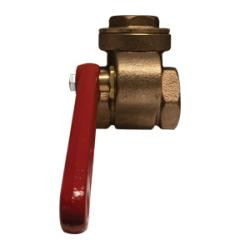 Midland Industries 941136 Quick Opening Gate Valve, 1-1/4 in Nominal, Threaded, 200 psi WOG Pressure (Qty. 1)