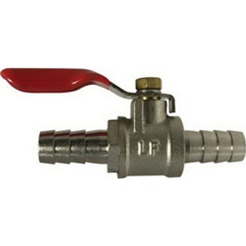 Midland Industries 944013 Miniature Ball Valve, 3/8 in Nominal, Hose Barbed x Hose Barbed (Qty. 1) Midland Industries 944013 Miniature Ball Valve, 3/8 in Nominal, Hose Barbed x Hose Barbed (Qty. 1)