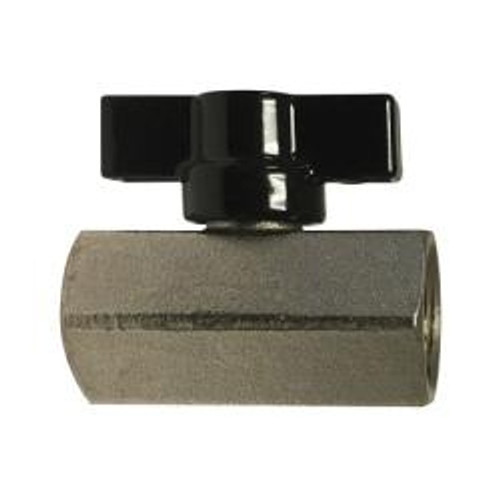 Midland Industries 46935LT Mini Ball Valve, 1/4 in Nominal, FNPT x FNPT, 450 psi Pressure, 32 to 176 deg F (Qty. 1)