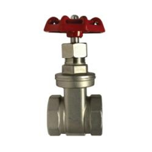 Midland Industries 949255 Gate Valve, 1 in Nominal, Threaded, 200 psi Pressure, 316 Stainless Steel Body (Qty. 1) Midland Industries 949255 Gate Valve, 1 in Nominal, Threaded, 200 psi Pressure, 316 Stainless Steel Body (Qty. 1)