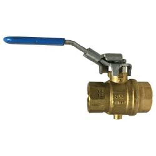 Midland Industries 948137 Vented Exhaust Ball Valve with #10/32 UNP Tap, 1-1/2 in Nominal, FPT x FPT (Qty. 1) Midland Industries 948137 Vented Exhaust Ball Valve with #10/32 UNP Tap, 1-1/2 in Nominal, FPT x FPT (Qty. 1)