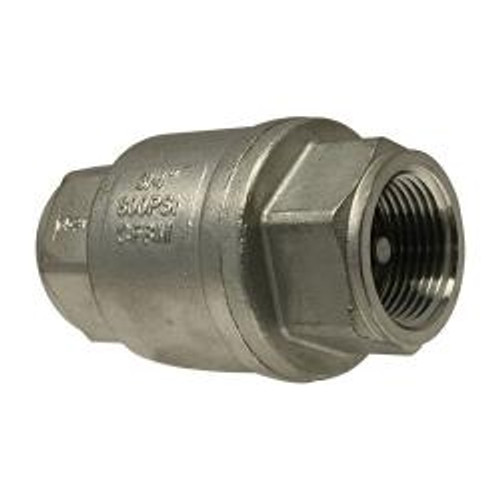 Midland Industries 949404 Y-Pattern Strainer In-Line Check Valve, 3/4 in Nominal, FNPT x FNPT, Import (Qty. 1)