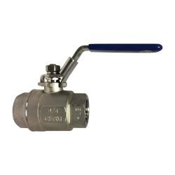 Midland Industries 949180 2-Piece Ball Valve, 4 in Nominal, FIP, 1000 psi WOG Pressure, -60 to 450 deg F (Qty. 1)