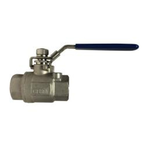 Midland Industries 949175 2-Piece Ball Valve, 1 in Nominal, FPT x FPT, 2000 psi Pressure (Qty. 1) Midland Industries 949175 2-Piece Ball Valve, 1 in Nominal, FPT x FPT, 2000 psi Pressure (Qty. 1)