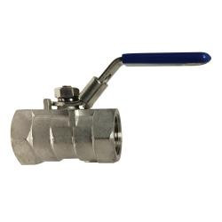 Midland Industries 949104 1-Piece Ball Valve, 3/4 in Nominal, FNPT x FNPT, 1000 psi Pressure (Qty. 1)