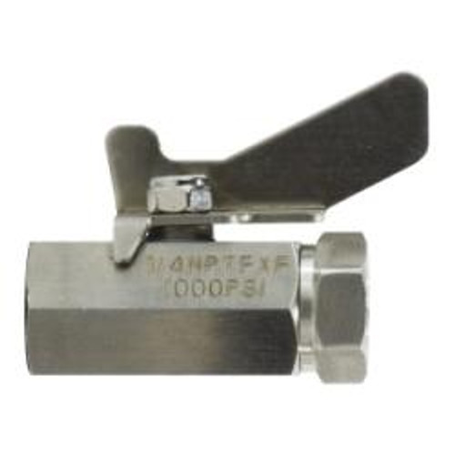 Midland Industries 46922SS Miniature Ball Valve, 1/4 in Nominal, FIP x FIP, 1000 psi WOG Pressure (Qty. 1) Midland Industries 46922SS Miniature Ball Valve, 1/4 in Nominal, FIP x FIP, 1000 psi WOG Pressure (Qty. 1)