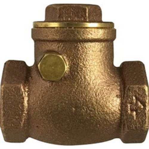 Midland Industries 940354 Swing Check Valve, 1 in Nominal, FPT, C85700 Brass Body, Import (Qty. 1) Midland Industries 940354 Swing Check Valve, 1 in Nominal, FPT, C85700 Brass Body, Import (Qty. 1)