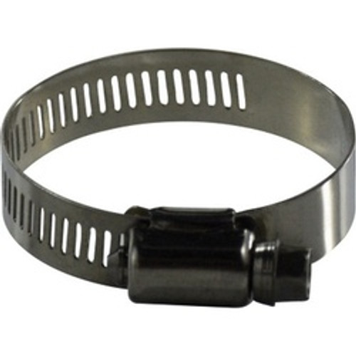 Midland Industries 620 Series 620024SS Wide Band Worm Drive Clamp, 1-1/16 in Minimum Clamp Diameter, 316 Stainless Steel (Qty. 1) Midland Industries 620 Series 620024SS Wide Band Worm Drive Clamp, 1-1/16 in Minimum Clamp Diameter, 316 Stainless Steel (Qty. 1)