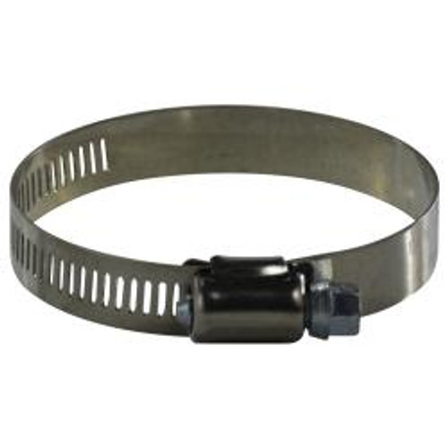 Midland Industries 611 Series 611010 Worm Gear Clamp, 9/16 in Nominal, 9/16 in Minimum Clamp Diameter, Stainless Steel (Qty. 1) Midland Industries 611 Series 611010 Worm Gear Clamp, 9/16 in Nominal, 9/16 in Minimum Clamp Diameter, Stainless Steel (Qty. 1)