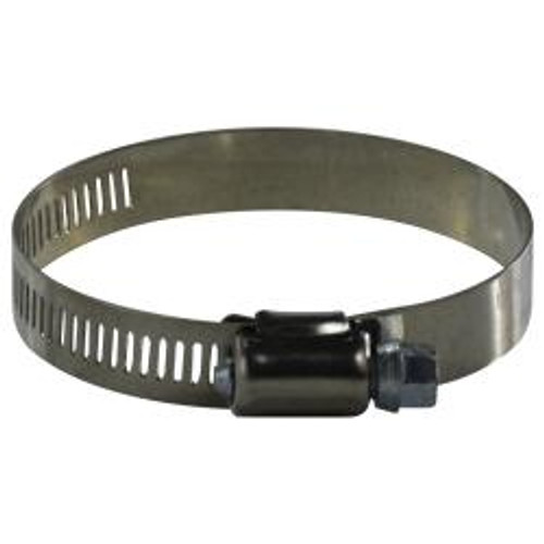 Midland Industries 611 Series 611012 Worm Gear Clamp, 9/16 in Nominal, 9/16 in Minimum Clamp Diameter, Stainless Steel (Qty. 1) Midland Industries 611 Series 611012 Worm Gear Clamp, 9/16 in Nominal, 9/16 in Minimum Clamp Diameter, Stainless Steel (Qty. 1)
