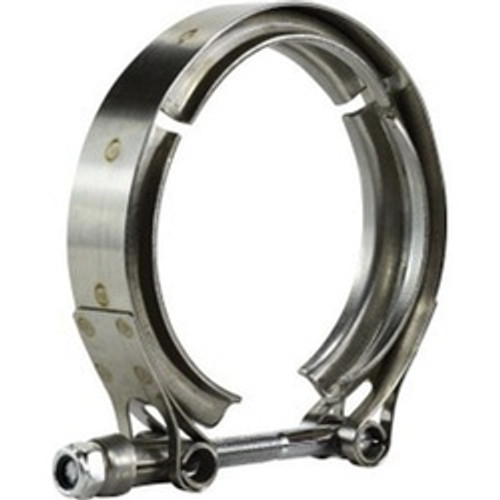 Midland Industries 843388 V Band Hose Clamp, 3.88 in Nominal, 300 Stainless Steel, 7/8 in W, 0.04 in Thick (Qty. 1)