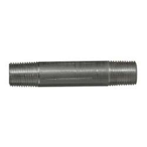 Midland Industries 76010 Pipe Nipple, 1/8 in MPT x 1/8 in MPT, 5-1/2 in L, Aluminum (Qty. 1)