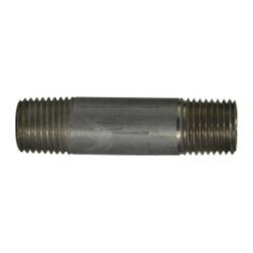 Midland Industries 76020 Pipe Nipple, 1/4 in MPT x 1/4 in MPT, Close L, Aluminum (Qty. 1) Midland Industries 76020 Pipe Nipple, 1/4 in MPT x 1/4 in MPT, Close L, Aluminum (Qty. 1)