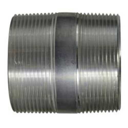 Midland Industries 76203 Pipe Nipple, 3 in MPT x 3 in MPT, 4 in L, Aluminum (Qty. 1) Midland Industries 76203 Pipe Nipple, 3 in MPT x 3 in MPT, 4 in L, Aluminum (Qty. 1)