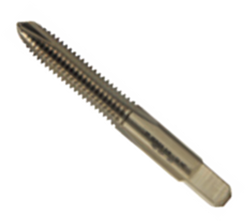 #12-24 HSS Type 20-AG Gold Oxide Spiral Point Plug Tap (Qty. 1), Norseman Drill #60280