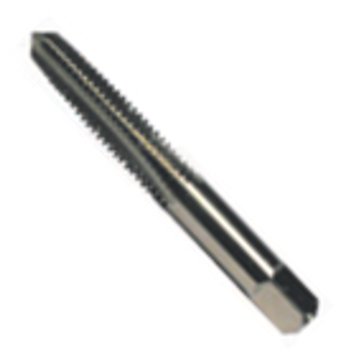 #12-24 HSS Type 23-AG Gold Oxide Straight Flute Hand Tap - Taper (Qty. 1), Norseman Drill #60810
