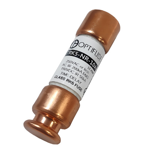 OptiFuse UL Class RK5 - Dual Element Time Delay Fuse, 250VAC 150VDC 10A (Qty. 1)