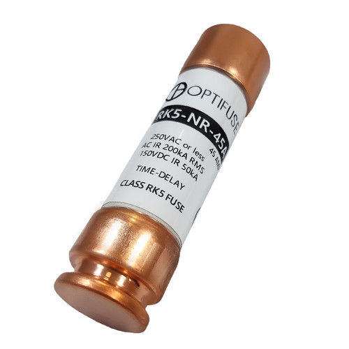 OptiFuse UL Class RK5 - Dual Element Time Delay Fuse, 250VAC 150VDC 45A (Qty. 1)