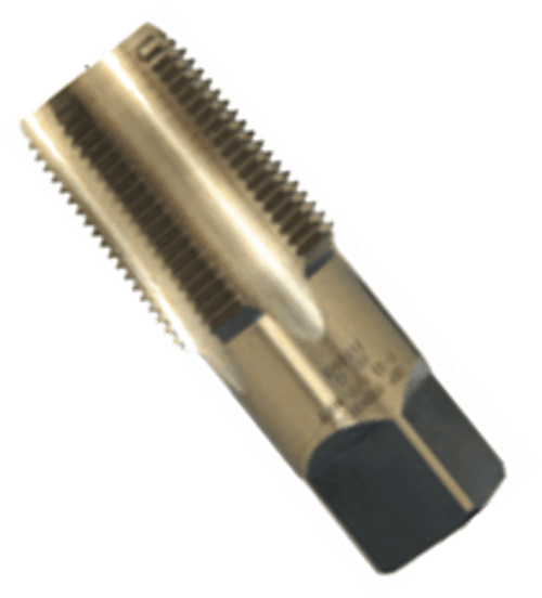 1/8"-27 (5/16" Shank) Type 30-AG Gold Oxide Taper Pipe Tap - Regular (Qty. 1), Norseman Drill 61240 1/8"-27 (5/16" Shank) Type 30-AG Gold Oxide Taper Pipe Tap - Regular (Qty. 1), Norseman Drill 61240