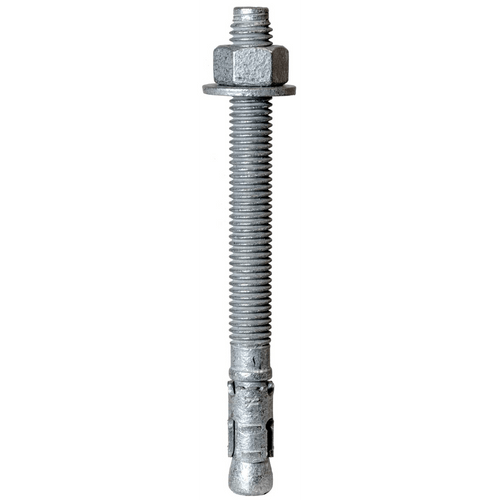 Simpson Strong Tie 5/8" x 6" Strong-Bolt® 2 Wedge Anchor, Carbon Steel, Mechanical Galvanized, Assembled (20/Pkg) #STB2-62600MGF20