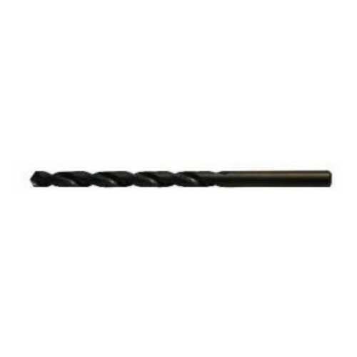 Size 3 Type 340-A HSS Black Oxide Wire Gauge Jobber Length Drill Bit (12/Pkg.), Norseman Drill #66700
