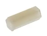 3/16" OD x 3/16" L x #4-40 Thread Nylon Female/Female Hex Standoff (50/Pkg.)
