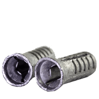 #10-14 x 3/4" Plain Lead Wood Screw Anchor (100/Pkg.)