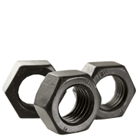 M48-5.00 Finished Hex Nuts, Class 10 DIN 934 / ISO 4032, Plain (5/Pkg.)