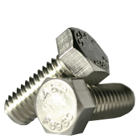 1-1/2"-6 x 6-1/2" Partially Threaded Hex Cap Screws Coarse A2 18-8 Stainless Steel (Qty. 1)