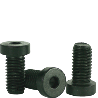 1/4"-20 x 2-1/2" Fully Threaded Low Head Socket Cap Screw, Alloy Thermal Black Oxide (100/Pkg.)