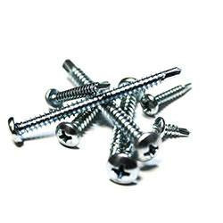 #6-20 x 7/8" (FT) Pan Head Phillips, #2 Point BSD Self Drilling Screws Hardened Stainless Steel 410 (1000/Pkg.)