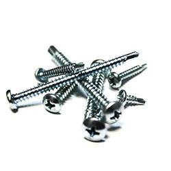 #10-16 x 7/8" (FT) Pan Head Phillips, #3 Point BSD Self Drilling Screws Hardened Stainless Steel 410 (500/Pkg.)