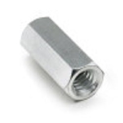 5/16" OD x 1/8" L x #8-32 Thread Stainless Steel Female/Female Hex Standoff, Passivated (50/Pkg.)