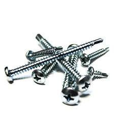 1/4"-14 x 7/8" (FT) Pan Head Phillips, #3 Point BSD Self Drilling Screws Hardened Stainless Steel 410 (300/Pkg.)