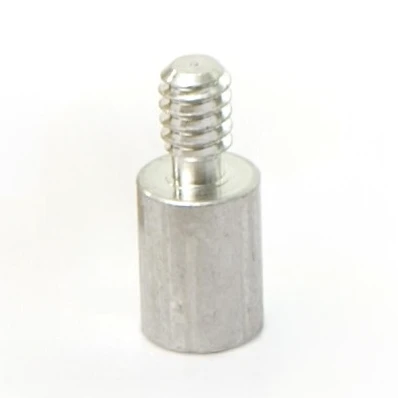 1/4" OD x 2" L x #6-32" Thread Aluminum Male/Female Round Standoff, Plain (50/Pkg.)