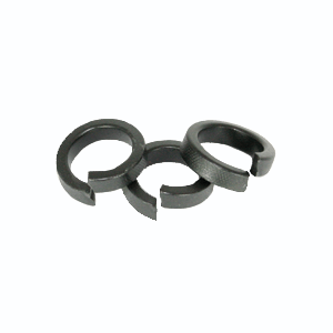 9/16" Hi-Collar Split Lock Washers Med. Carbon Plain (2,500/Bulk Pkg.)