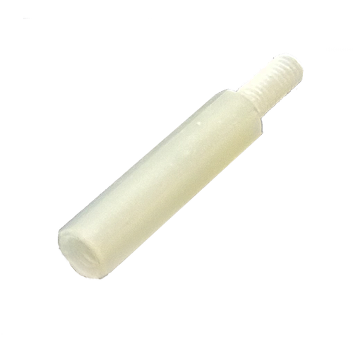 8 mm OD x 12 mm L x M5-0.80 Thread Nylon Male/Female Hex Standoff (25/Pkg.)