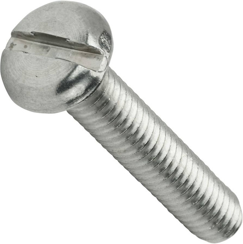 #8-32 x 7/8" Slotted Pan Head Machine Screws, 18-8 Stainless Steel (3000/Bulk Pkg.)