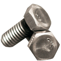 1"-8 x 4" Partially Threaded Grade 2 Hex Cap Screw Plain (10/Pkg.)