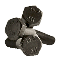 M10-1.50 x 60 mm Partially Threaded Hex Cap Screws 10.9 DIN 931 Coarse Alloy Plain (25/Pkg.)