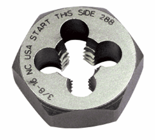 #10x32 Hi-Carbon Steel Die Type 405 - Hex (3/Pkg.), Norseman Drill #NDT-86060 #10x32 Hi-Carbon Steel Die Type 405 - Hex (3/Pkg.), Norseman Drill #NDT-86060