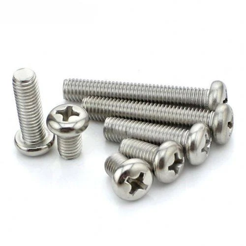 M2.5-0.45 x 12 mm (Fully Threaded) Pan Head Phillips 304 Stainless Steel Machine Screws (1000/Pkg.)