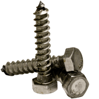 1/2"-6 x 5-1/2" Hex Lag Screw Low Carbon Plain (10/Pkg.)