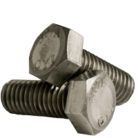 3/4"-10 x 4" Partially Threaded Hex Bolts A307 Grade A Coarse Low Carbon  Plain (5/Pkg.)